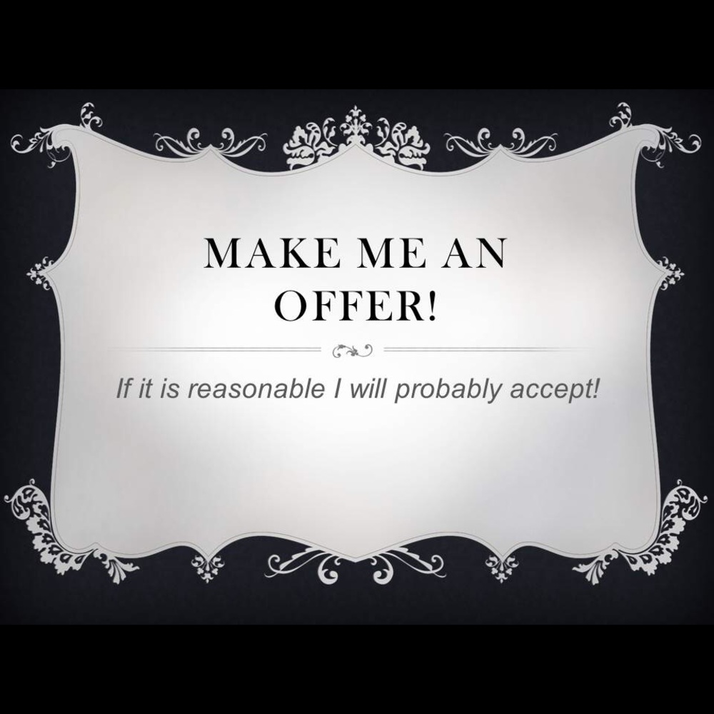 I love reasonable offers!❤️